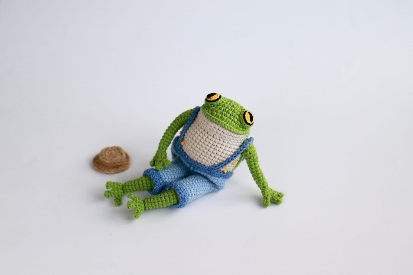 Modèle De Crochet Freddy le Grenouille - Patron du Crochet