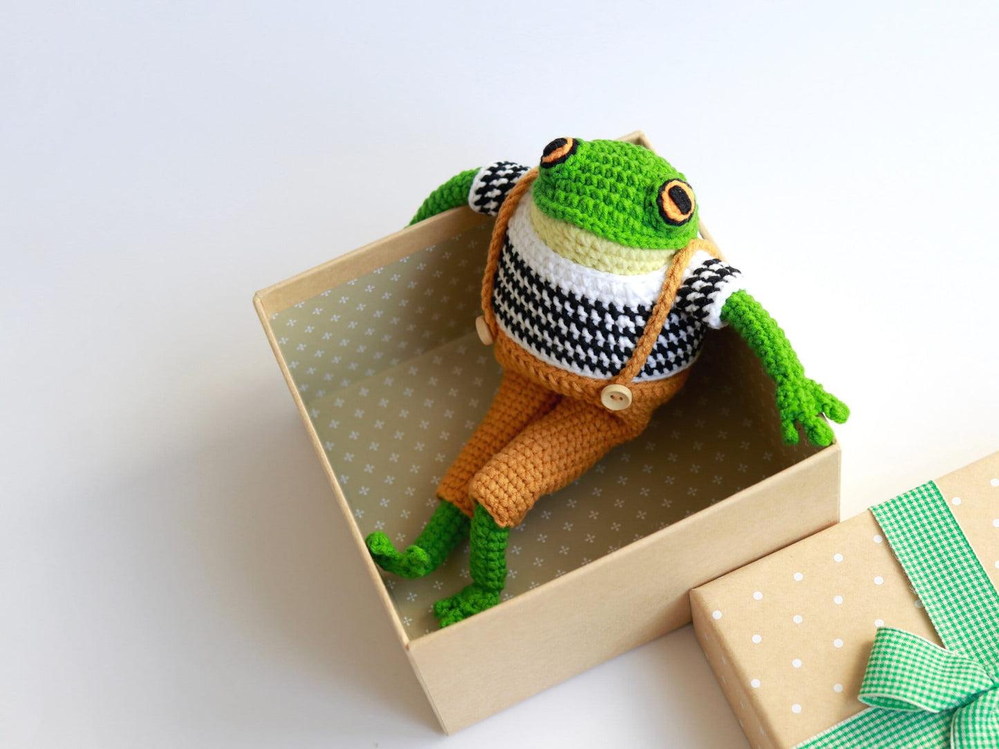 Modèle De Crochet Freddy le Grenouille - Patron du Crochet