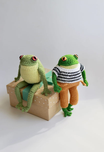 Modèle De Crochet Freddy le Grenouille - Patron du Crochet