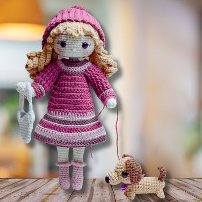 Petite Daisy - Patron de Poupée Amigurumi - Patron du Crochet