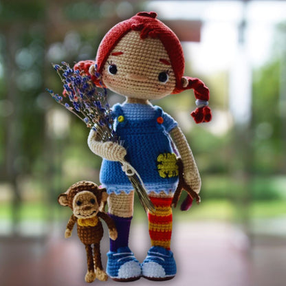 PiPPI - Patron de Poupée Amigurumi - Patron du Crochet