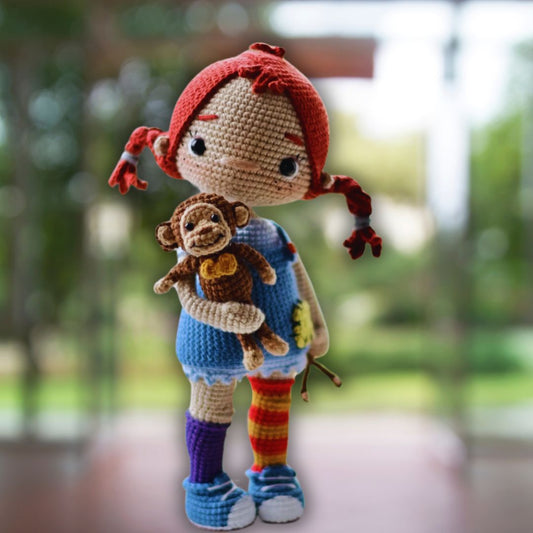 PiPPI - Patron de Poupée Amigurumi - Patron du Crochet