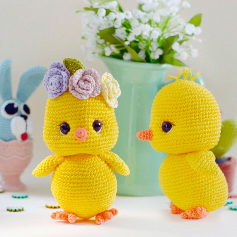 Titi le Poussin - Modèle de Crochet - Patron du Crochet